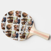 Creëer een Aangepaste fotocollage met 4 foto's Tafeltennisbatje (Zijkant)