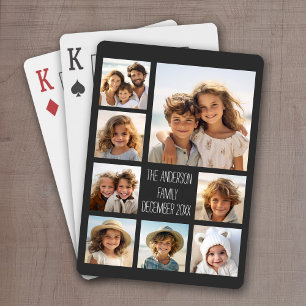 Creëer een Aangepaste fotocollage met 8 foto's Speelkaarten