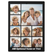 Creëer een Aangepaste fotocollage met 9 foto's Klembord (Achterkant)