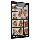 Creëer een Aangepaste fotocollage met 9 foto's Klembord (Rechts)