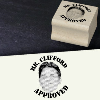 Creëer Een aangepaste grappige gezicht leraar goed Rubberstempel