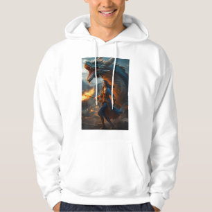 Creëer Een afbeelding van een superheld met de kra Hoodie