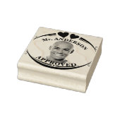 Creëer Een Custom Funny Face Teacher Goedkeuring Rubberstempel (Stempel)