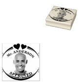 Creëer Een Custom Funny Face Teacher Goedkeuring Rubberstempel (Gestempeld)