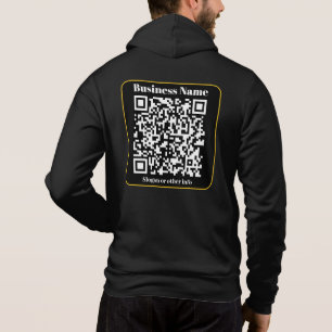 Creëer een direct scanbare QR-code voor bedrijven Hoodie