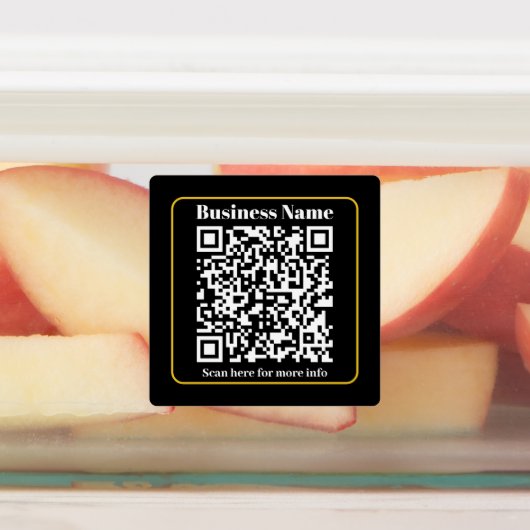 Creëer een direct scanbare QR-code voor bedrijven Labels (Aangebracht)