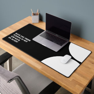 Creëer Een grappig gezegde gepersonaliseerd Bureaumat