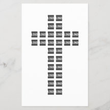 Creëer een kruispatroon met een Logo of Afbeelding