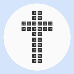Creëer een kruispatroon met een Logo of Afbeelding Labels