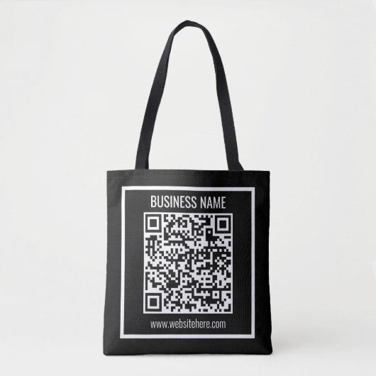 Creëer een moderne QR-code Draagtas (Voorkant)