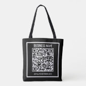Creëer een moderne QR-code Draagtas (Achterkant)