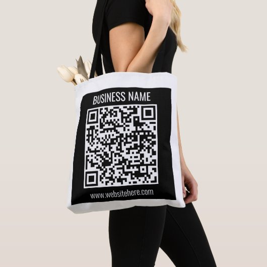 Creëer een moderne QR-code Draagtas (Dichtbij)