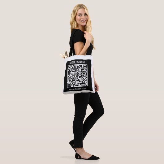 Creëer een moderne QR-code Draagtas (Op model)