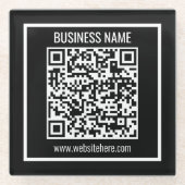 Creëer een moderne QR-code Glazen Onderzetter (Voorkant)