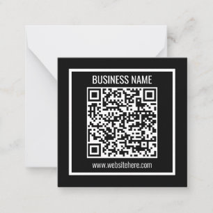 Creëer een moderne QR-code Notitiekaartje