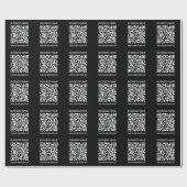 Creëer een QR-code direct met de URL van uw websit Cadeaupapier (Vlak)