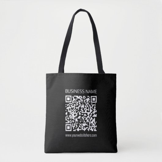 Creëer een QR-code direct met de URL van uw websit Draagtas (Voorkant)