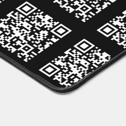 Creëer een QR-codepatroon met tegels | Bewerkbare  Bureaumat (Hoek)