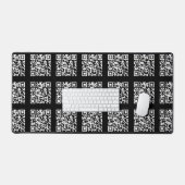 Creëer een QR-codepatroon met tegels | Bewerkbare  Bureaumat (Keyboard & Muis)
