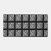 Creëer een QR-codepatroon met tegels | Bewerkbare  Bureaumat (Voorkant)