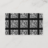 Creëer een QR-codepatroon met tegels | Bewerkbare  Informatiekaartje (Voorkant)