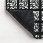 Creëer een QR-codepatroon met tegels | Bewerkbare  Muismat (Hoek)