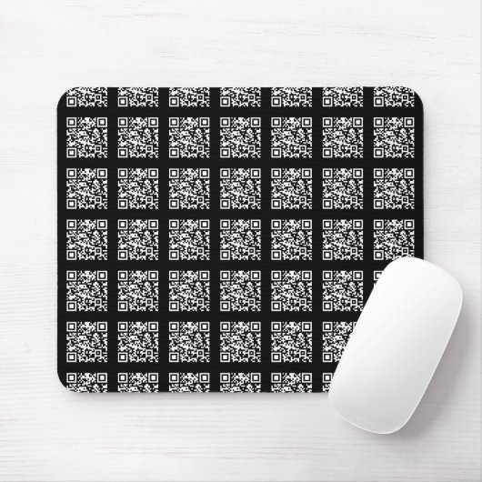 Creëer een QR-codepatroon met tegels | Bewerkbare  Muismat (Met muis)