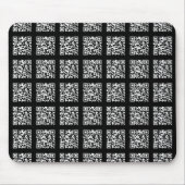 Creëer een QR-codepatroon met tegels | Bewerkbare  Muismat (Voorkant)
