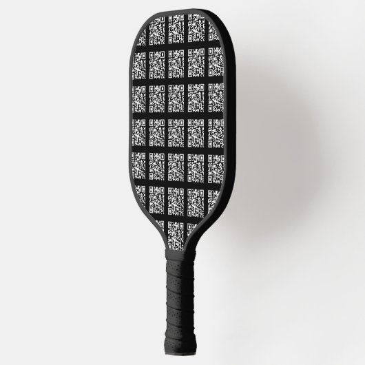Creëer een QR-codepatroon met tegels | Bewerkbare Pickleball Paddle (Links)