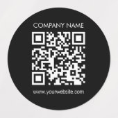 Creëer een waterdichte QR-code onmiddellijk Labels (Design 1)