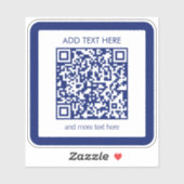 Creëer een waterdichte QR-code onmiddellijk Sticker (Vel)