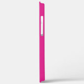 Creëer Eigen CERISE PINK QR CODE Visitekaartje Log Case-Mate iPhone Case (Achterkant / Links)