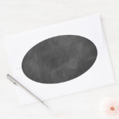 Creëer eigen design van het karton - voeg tekstdel ovale sticker (Envelop)