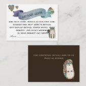 Creëer Eigen evenementen - Boshavens Informatiekaartje (Voorkant / Achterkant)