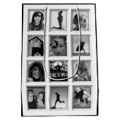 Creëer-Eigen fotocollage-cadeautas Medium Cadeauzakje (Achterkant)