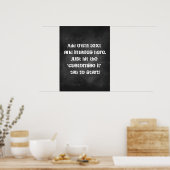 Creëer eigen poster van het Chalkboard - voeg teks (Keuken)