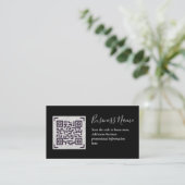Creëer eigen QR-code Visitekaartje - Veel kleuren Informatiekaartje (Staand voorkant)