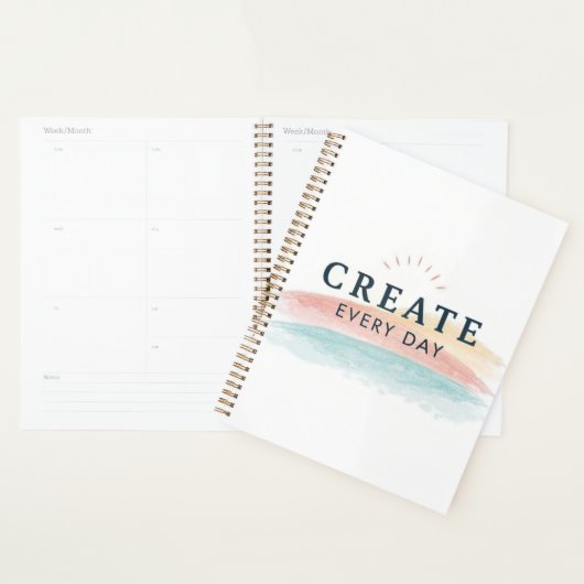 Creëer Every Day Journal – Minimal Design Planner (Display)