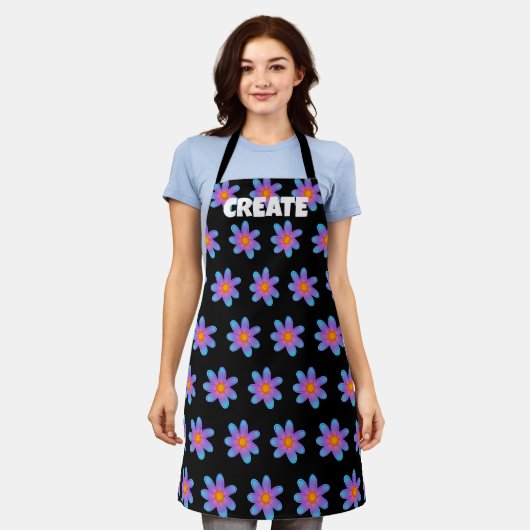 CREËER Fun Floral Schort (Gedragen)