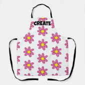 CREËER Fun Flowers Schort (Voorkant)