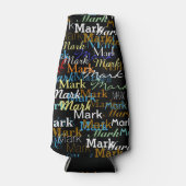 Creëer Gepersonaliseerd naampatroon Flesjeskoeler (Voorkant)