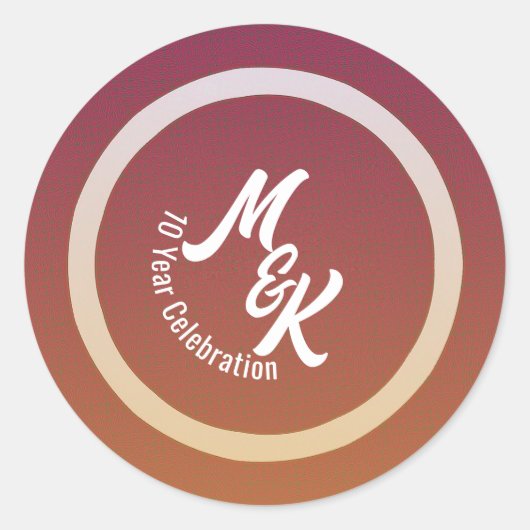 Creëer Gepersonaliseerde Celebration Stickers (Voorkant)