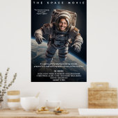 Creëer Gepersonaliseerde ruimte Sci-fi Adventure M Poster (Keuken)