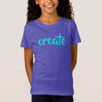 "Creëer" Girls' T-Shirt