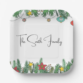 Creëer herinneringen aan de boom papieren bordje