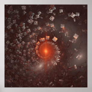 "Creëer Holografisch universum 2" Poster