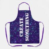 Creëer Iets Colorful Paint Splatter Schort (Voorkant)