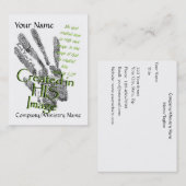 Creëer in zijn Afbeelding Visitekaartje (Voorkant / Achterkant)