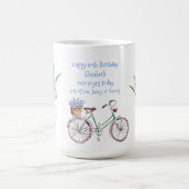 CREËER JAAR GEBOORD op geboorte Gift Woman Lavende Koffiemok (Center)