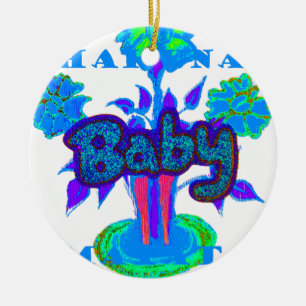 Creëer je eigen aangename aangename luxe Baby Keramisch Ornament
